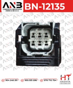 CONECTOR PARA INYECTORES COMMON RAIL DE 6 PINES PARA TOYOTA 1GD 2GD G4