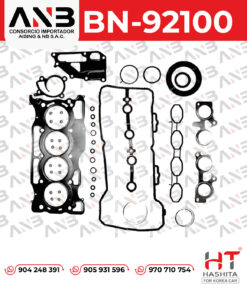 JUEGO DE EMPAQUETADURA PARA NISSAN HR16 PARA MICRA TIIDA QASHQAI | 10101-EE025