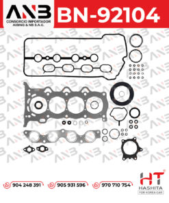 JUEGO DE EMPAQUETADURA PARA TOYOTA COROLLA YARIS ECHO 1.3/1.5L 1NZFE 2NZFE 1NZ-FE | 04111-21040