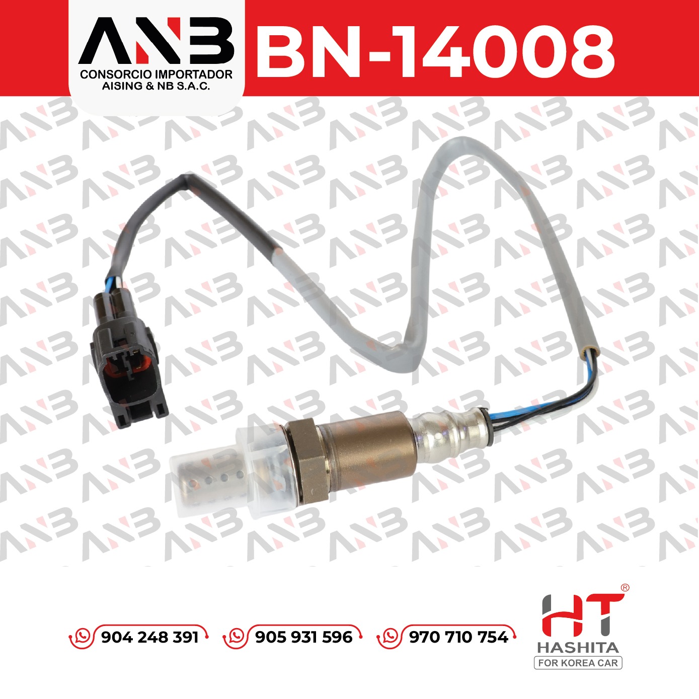 SENSOR DE OXÍGENO PARA SUZUKI SWIFT HT51S M13A | 23400-9121