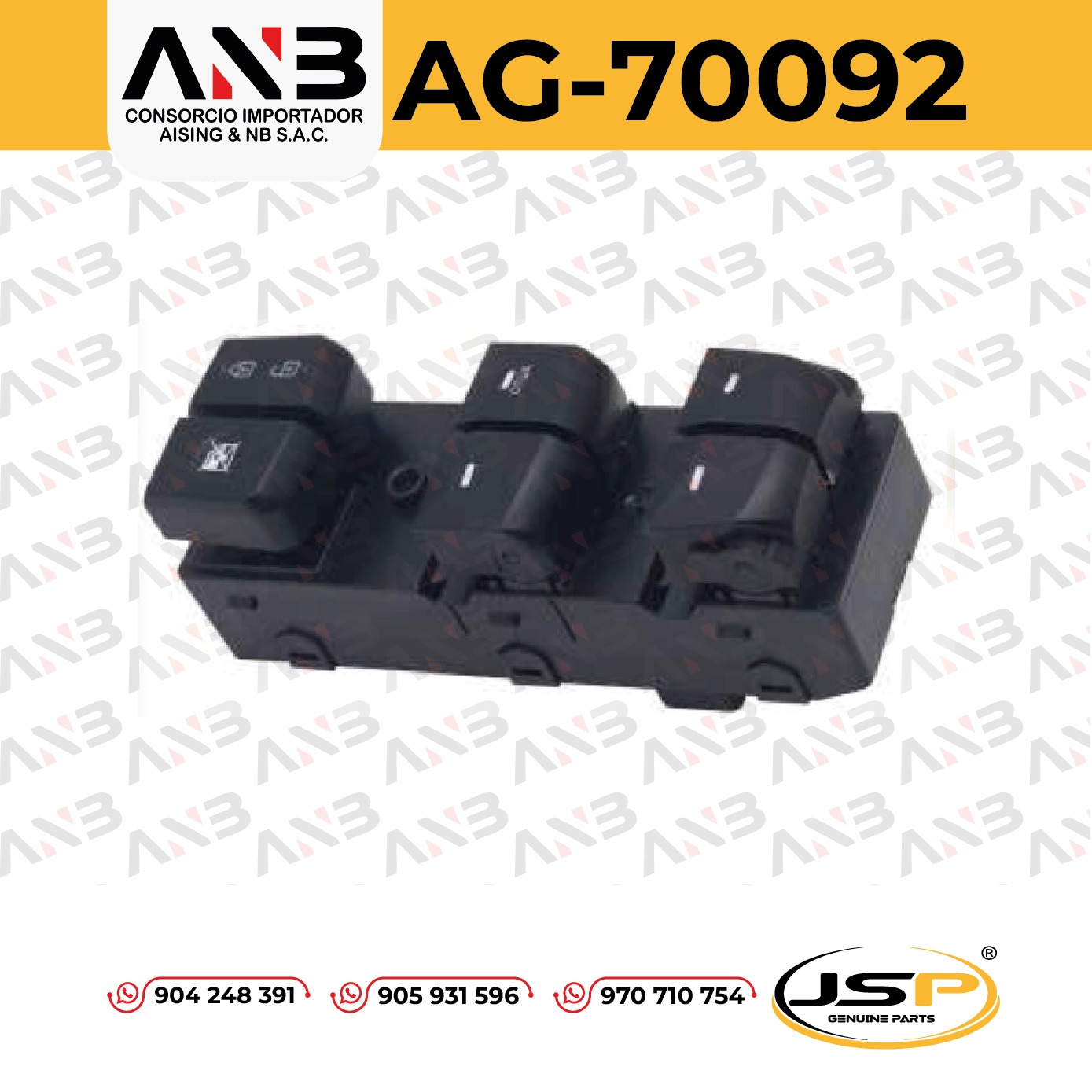 HYUNDAI ELANTRA MD, BOTÓN DE ELEVACIÓN DE VIDRIO PARA VENTANA, ESPEJO PLEGABLE | 93570-3X000RY
