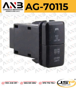 INTERRUPTOR DE ENCENDIDO Y APAGADO DE BARRA DE LUZ LED DOBLE AUTOMÁTICA PARA COCHE DE 12 V, INTERRUPTOR DE BOTÓN DE LUZ ANTINIEBLA DE TRABAJO PARA TOYOTA PRADO HILUX LANDCRUISER | B09G9FBM7H