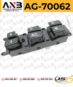 INTERRUPTOR DE VENTANILLA PRINCIPAL DE CONTROL ELÉCTRICO DELANTERO IZQUIERDO PARA HYUNDAI SONATA, 2005-2007 | 93570-3K000 / 93570-0R000
