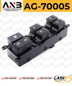 INTERRUPTOR DE ELEVALUNAS LATERAL DEL CONDUCTOR DELANTERO IZQUIERDO, PARA KIA FORTE 2014, 2015, 2016, 2017, 2018 | 93570-B5200 / 93570-A7010 / 93571-A7010
