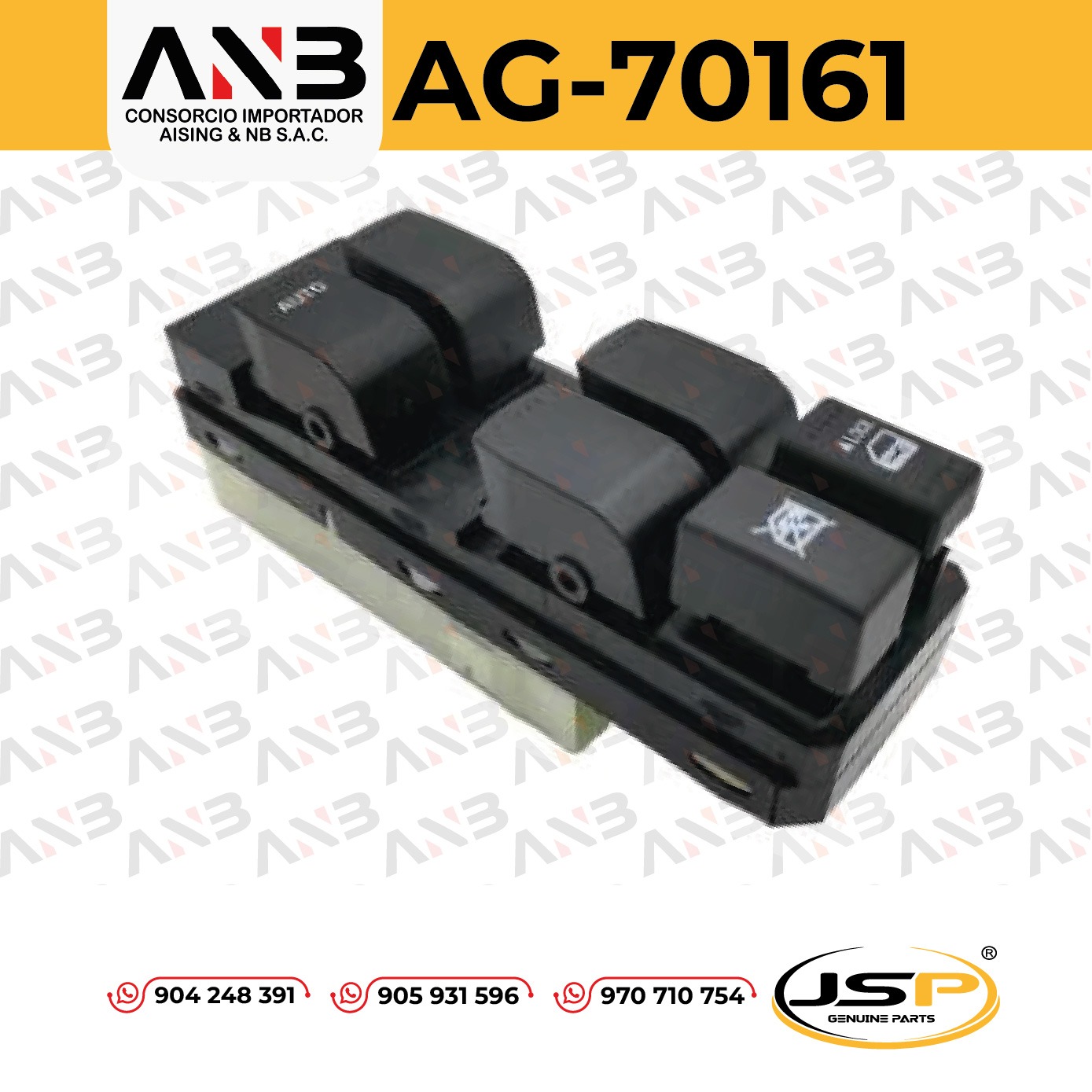 SUZUKI SWIFT SX4 ALTO INTERRUPTOR DE CONTROL DE VENTANA ELÉCTRICA BOTÓN DE ELEVALUNAS 2005, 2006, 2007, 2008, 2009, 2010, 2011 | B08J7MLSPJ