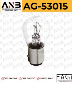 FOCO HALÓGENO DOBLE CONTACTO 12V 21W BLANCO 93 P21W BAY15D | 17916-3000