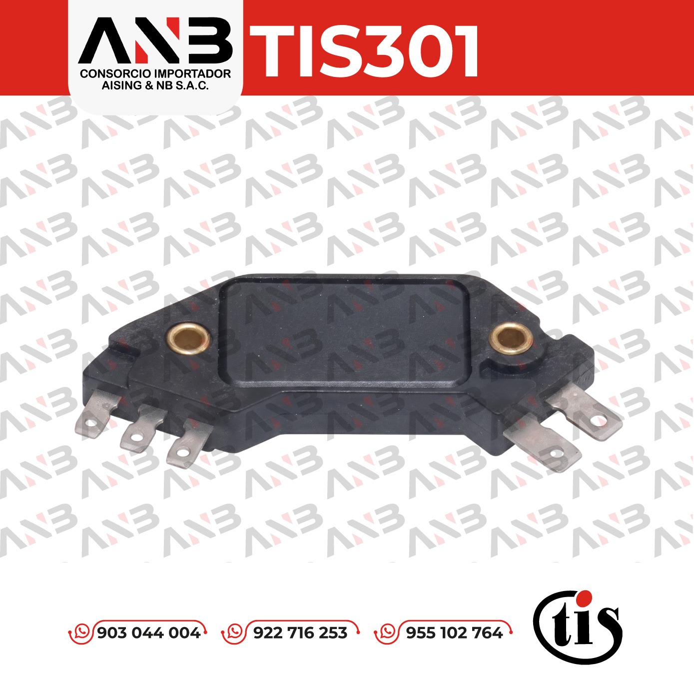 MÓDULO DE ENCENDIDO CHEVROLET C20 C10 SUBURBAN 5.0L V8 1985 ASTRO G20 GMC K1500 JIMMY G2500 G3500 | 16010090 TIS – Encendido